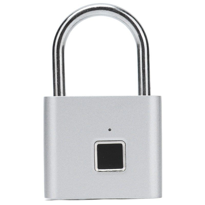 Fingerprint Padlock Zinc Alloy Smart Office Home Cabinet Door Dormitory