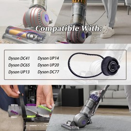XYgdhqpt Brush Spindle & Belt Driven Gear Compatible With Dyson Vacuum Cleaner,For Models DC41 DC65 UP13 UP14 UP20 DC77 Vacuum Cleaner