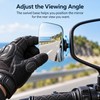 Wide-Angle Blind Spot Mirror for Car & Motorcycle – 360°