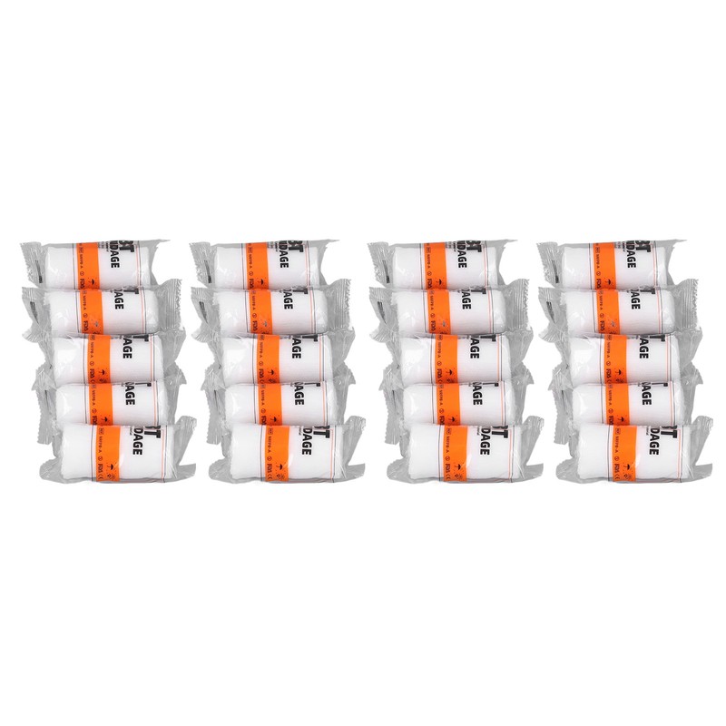 20pcs Gauze Roll Disposable Highly Absorbent Breathable Stretch Medical Gauze
