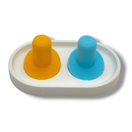 Electric Toothbrush Head Holder for Oral-B iO Toothbrush Head Holder, Toothbrush Holder for Bathroom, Compatible Only with Oral B iO Series – toothbrush holder – [Choose 2 to 6 Heads] (2 Heads)