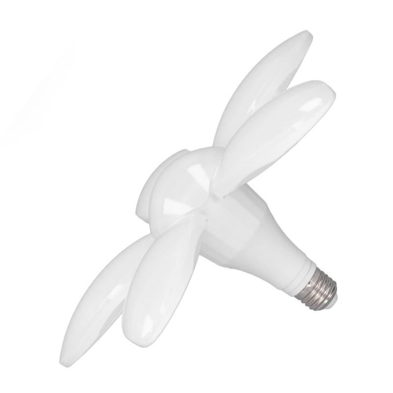 LED Garage Light E27 E26 5 Leaf Foldable 5100LM 60W