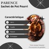 PARENCE.- Pot-Pourri Sacchetto 140g Aroma Vaniglia - Decorazione della casa