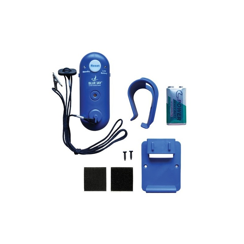 Blue Jay Alarm Alert Magnetic Personal Alarm with Clothing Clip