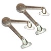 Qrity 2 PCS Adjustable Lift Up Stay Support Hinge -