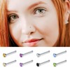 WillTen Nose Piercing Kit with Nose Rings, 3 Pack Self
