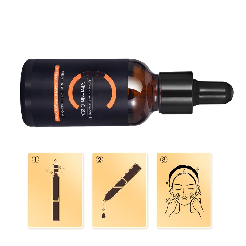 VC Skin Care Serum Gently Repair Skin Plant Extracts Nourishing