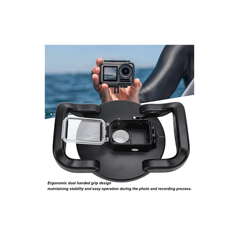 Annadue Dual Handle Stabilizer Grip Dome Port Lens Diving Bag