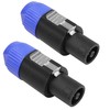 PNGKNYOCN Speakon to 1/4 inch Adapter，NL4FC Speaker Male to 1/4"