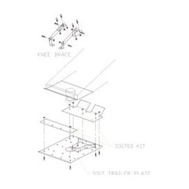 PullRite 331709 QuickConnect Trailer King Pin Wedge Hitch Fifth Wheel Accessories