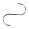 Hardware-Solutions 10 PCS - Space-Saving Tidy S Hooks Chrome Plated