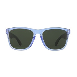 BNUS Men's Sunglasses for Driving, Glass Lens, Sports, Golf, Ultra Lightweight Sunglasses, UV Protection, Blue with Case, Fashionable, crystal blue