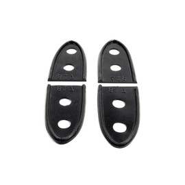 Metro Moulded Parts MP 817 Trunk Hinge Pads 1-3/8" Wide X 4-3/4" Long Set Compatible with/Replacement for Lincoln 66H Series 1946, 76H Series 1947, 876H Series 1948, Continental 1940-1942