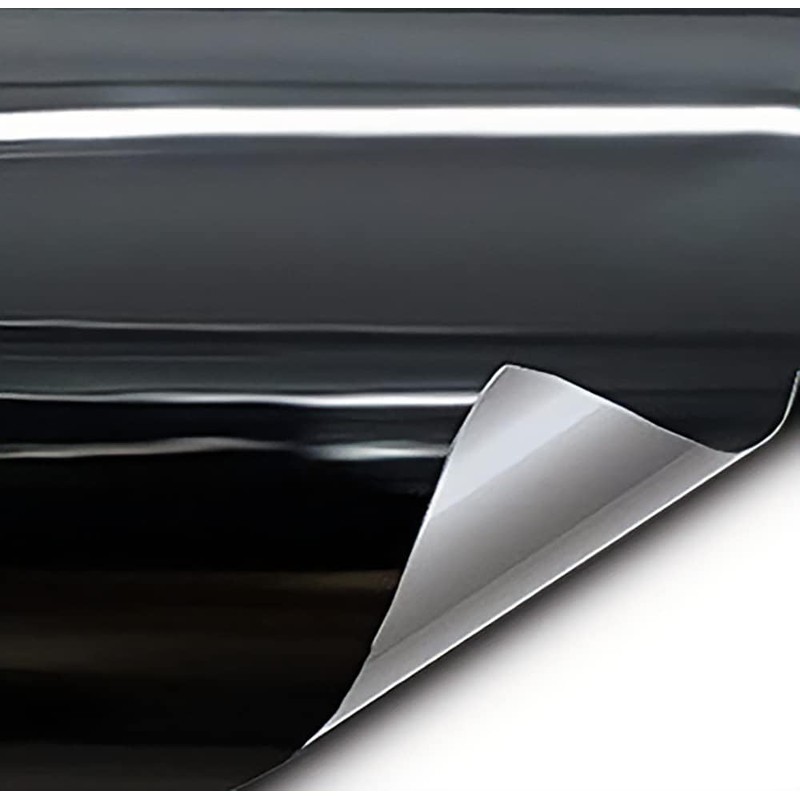 VViViD Black Mirror Chrome Air-Release Adhesive Vinyl Pinstripe Tape Roll