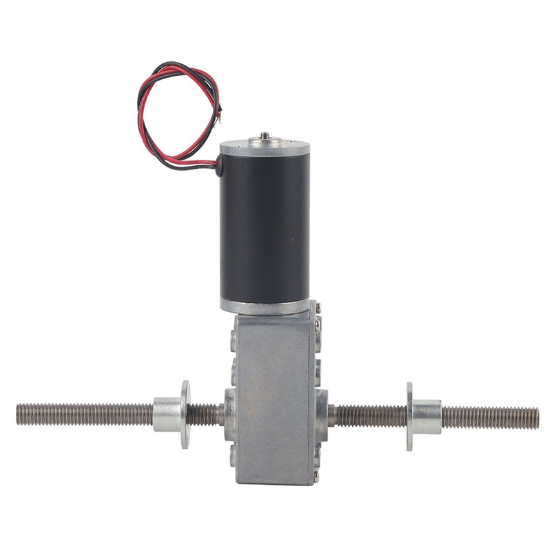 Worm Gear Motor Right and Left Hand Shaft Coaxial M8