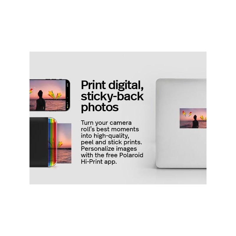 Polaroid Hi·Print Paper - 2x3 Paper Cardridge (20 Sheets)