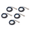 5PCS Proximity Sensor NPN Aluminum Alloy Sensitive Hall Switch Sensor