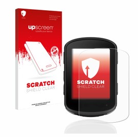 upscreen Scratch Shield Screen Protector compatible with Garmin Edge 540 / Edge 840 - HD-Clear, Anti-Fingerprint