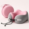 U-Shaped Memory Foam Neck Pillow – Travel Pillow for Airplane,