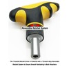 Ratchet Screwdriver, 1/4 T Handle Ratchet Driver,Mini Ratcheting Bit Driver
