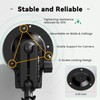 ORIPIK Adjustable Security Wall Mount Bracket-Outdoor Indoor Camera Mount with