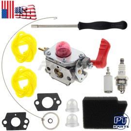 Carburetor Fuel Line Bulb Kit 545081857 for Leaf Blower Zama C1U-W43C BVM200FE 710412518504 Mod-TRD-RST-12224