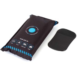 NTEK Car Dehumidifier Bags Reusable, Silica Gel Moisture Absorber Bag And Dashboard Mounting Anti-slip Mat, Automotive Reusable Moisture Absorber Bag (1, 500 grams)