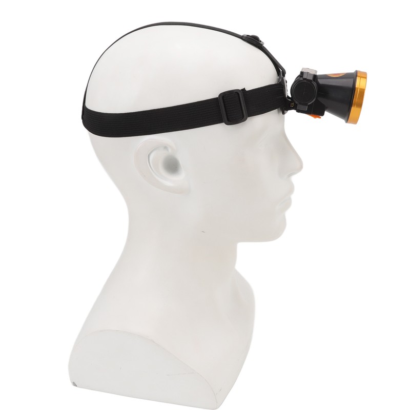 LED Headlamp Waterproof Rechargeable 3 Speed Adjustment Outdoor Headlamp for