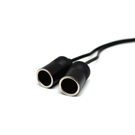Cliff Top Adaptador de Encendedor de Cigarrillos de Hella (DIN) a Doble estándar - Extensión de Cable (no Apto para automóviles)