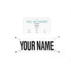 Pen & Paces Yell my name bib kits for runners,
