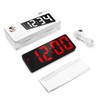 OQIMAX Digital Alarm Clock, Digital Alarm Clock with Large Numbers,
