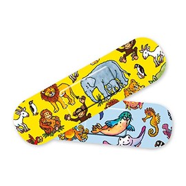 Lutz Mauder 10 Kinderpflaster * ZOOTIERE 14603 // Pflaster Pflasterbriefchen Zoo Wilde Tiere