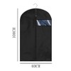 Pack of 2 Suit Covers, Foldable Washable Garment Bags, Dustproof