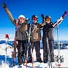 4Pcs Ski Straps, Skis and Pole Carrier Fasteners Adjustable Ski