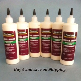 Titebond Tongue & Groove Flooring Glue #2104 (6 bottles)