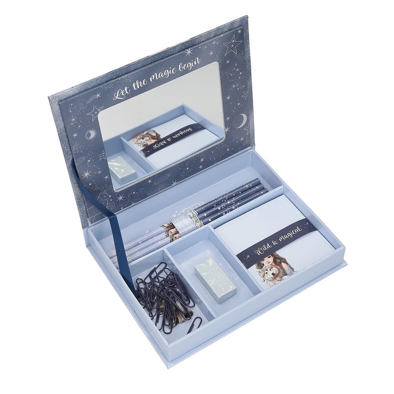 Depesche TOPModel Wolf 13224 Stationery Box in Dark Blue with