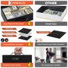 KYODOLED Fireproof Lock Box for Documents, Dual Combination and Key