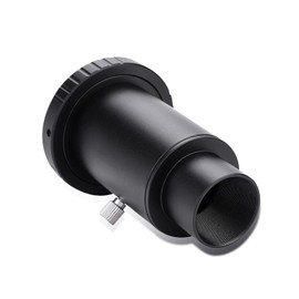 1.25 Inch Astronomy Telescope Extension Tube Camera Adapter Kit, Fixed Photography Eyepiece Extension Tube M42 Thread to Reduce Reflection, Manual Focus Opening T2 Adapter Ring