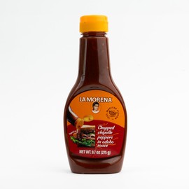 La Morena Chopped Chipotle Peppers in Adobo Sauce Dressing, Great for Marinades, Tacos, and More, 10.76oz (1 unit)