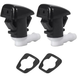 Windshield Washer Spray Nozzles replacement for Jeep 2006-2021, Dodge 2007-2018, Chrysler 300 2011-2017; Windshield washer nozzles replaces OE: # 68269108AA by Click&Fit accessories (2 pcs)