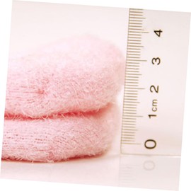 Baluue Pink Gel Spa Socks 1 Pair Yarn Moisturizing Socks for Cracked Foot Skin Repair for Dry Feet Treatment