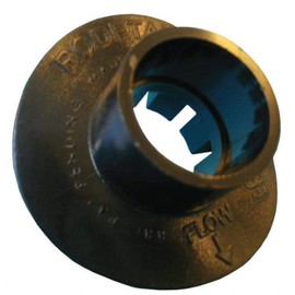 Big Boss Soil Pipe Adaptor - 110mm to 1 1/2" Black