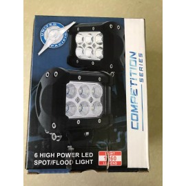 UNITED PACIFIC 36523 6 HIGH POWER LED DRIVING/WORK LIGHT - FLOOD