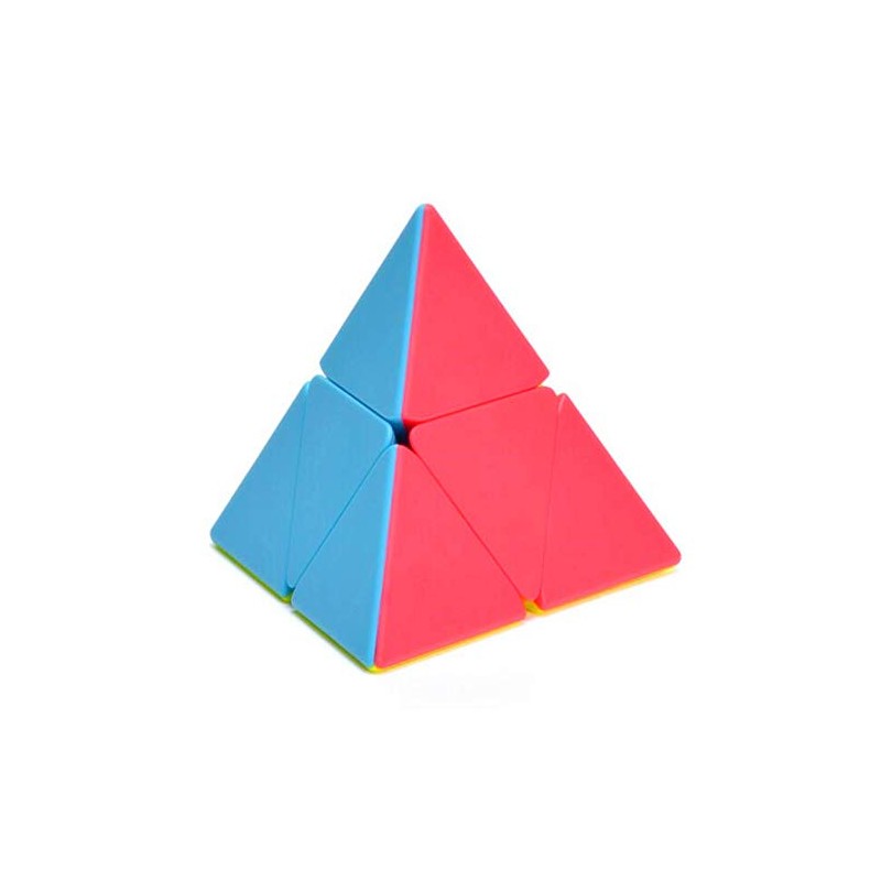 CuberSpeed Pyramorphix stickerless Speed Cube Pyramid 2x2 Cube Triangle Speed