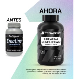 Suplemento Creatina Monohidrato 100 (150 Cps) Prowinner Natural