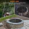 Stanbroil X-Marks Fire Pit Cooking Grate, Foldable Round Grill Grate