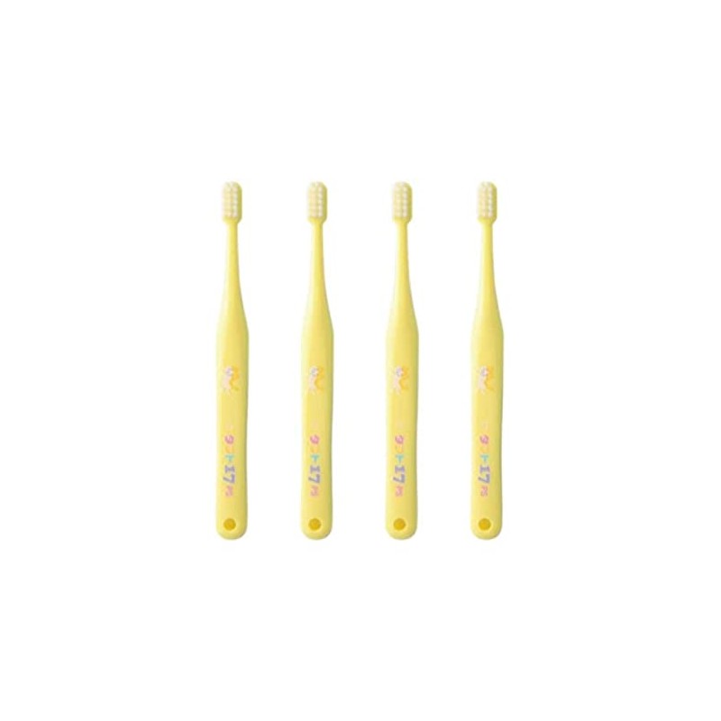 Dental Oral Care [Set of 25] Tuft 17 M Yellow