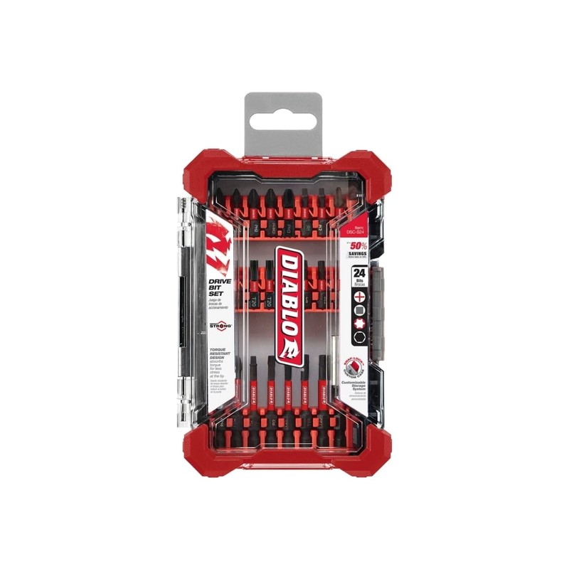 Freud Diablo DSC-S24 24 pc Screwdriving Set (24-Piece)