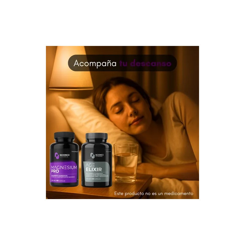 Suplemento Descanso Sueño Reparador Relajante Combo Premium