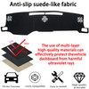 LOCOY Dash Cover Mat for Toyota Tacoma Accessories 2024 2025